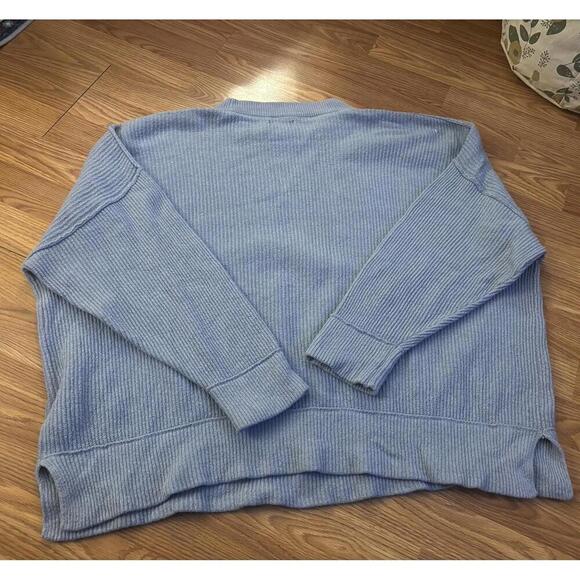 Aerie Oversized Crew Neck Sweater Size XL - Picture 7 of 7